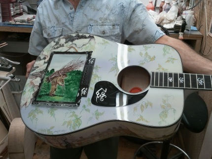 Gibson Guitars - One-of-a-kind Led Zeppelin model built by Ren Ferguson