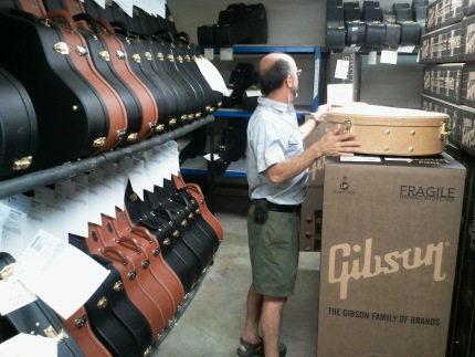 Gibson Guitars - Shipping room